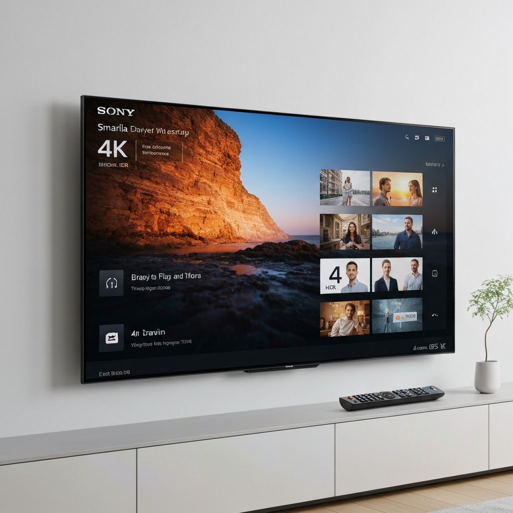 Smart Tivi Sony 4K 55 inch KD-55X75K